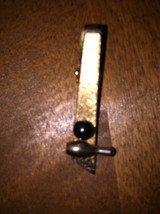 Swank bowling ball and pin tie clasp bar men&#39;s jewelry vintage - £3.91 GBP