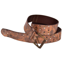 Brown Belt Studded Size S/M - $16.39