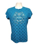 Hard Rock Cafe Foxwoods Girls Blue XL TShirt - $367.11 MXN