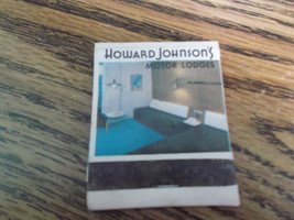 Howard Johnson&#39;s Motor Lodge Matchbook-Unused - £8.06 GBP