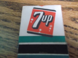 7Up and Like Advertising Matchbook Full - $13.00