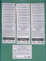 1992 Topps Houston Oilers  Football Team Set - £3.91 GBP