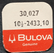 NOS Original Bulova Accutron 2433.10 Second Wheel Part# 30.027 - £14.85 GBP