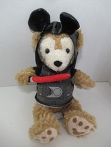 Disney Star Wars Duffy Teddy Bear Plush in Darth Vader costume Mickey Mouse ears - £12.23 GBP