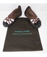 Donald J Pliner Peace for Children Brown Geneen Sandals - £23.59 GBP