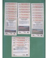 1992 Topps Tampa Bay Buccaneers Football Set  - €3,42 EUR