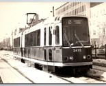 RPPC MBTA Streetcar Trolley 3415 Blandford Street Boston MA UNP Postcard... - $25.69