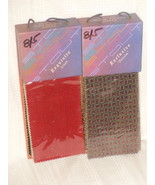 Stout Fabric Sample Books Exquisite Linen &amp; Exclusive Dotcom Discontinue... - £15.58 GBP