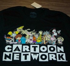 Cartoon Network Cow And Chicken Johnny Bravo Dexter&#39;s Labortory T-Shirt Small - £15.80 GBP