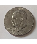 US$1 EISENHOWER Dollar 1977-D  Standard Large Circulation Coin  - €2,56 EUR