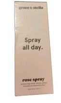 Grace and Stella Spray All Day Hydrating Rose Facial Spray Sealed New   - $14.20