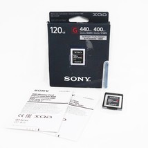 Sony Professional XQD G Series 120GB Memory Card (QD-G120F) - $104.99