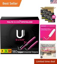 Click Multipack Tampons, Compact, Regular/Super/Super Plus Absorbency, U... - $78.54