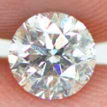 Loose Round Diamond Polished Real Natural 0.51 Carat G/SI2 Enhanced 4.96X4.93 MM - £332.20 GBP