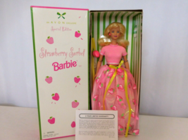 Barbie Strawberry Sorbet Special Ed Avon Exclusive BY Mattel NIB Doll Easter - $16.85