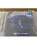 Metallica Ride The Lightning Electric Blue Vinyl Sealed - $28.00