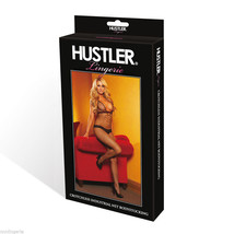 Hustler Lingerie Industrial Net Crotchless Bodystocking with Interlaced ... - $19.99