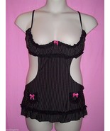 Naughty and Nice Lingerie Famous Maker Plus Size 2 Pc Risky Business Apr... - $38.40 CAD
