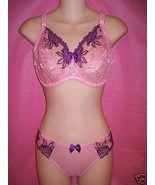 Alegro &#39;Vanity Jass&#39; Underwire Full Cup Bra &amp; Hipster Set, 32D Bra, XS B... - $67.00 CAD