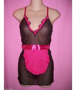 Naughty and Nice Lingerie Famous Maker Plus Size Spicy Chemise and Thong... - $39.78 CAD