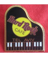 Tel aviv CLOSED Hard Rock Cafe fender PIANO Pin RARE BLACK KEYS  - £16.07 GBP