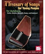 A Treasury of Songs For Young People/Autoharp/Banjo/Uke/Mandolin/Songbook - £4.73 GBP