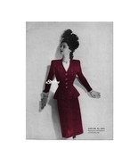 1940s Peplum Blouse Jacket with Slim Skirt - Knit pattern (PDF 4751) - £2.94 GBP