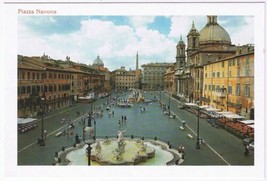 Postcard Piazza Navona Square Rome Italy - $4.94