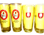 4 Spaten &amp; Spaten Girl 600 Years Spaten Brewery 1997 0.5L German Beer Gl... - $24.95