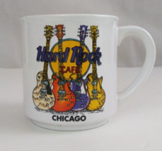 Hard Rock Cafe Chicago Electric Guitars Design 10oz Coffee Cup - $9.69