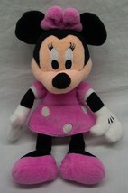 Walt Disney Classic Minnie Mouse In Pink Dress 10&quot; Plush Stuffed Animal Toy - £12.92 GBP