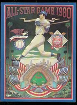 ALL-STAR GAME PROGRAM 1980-BASEBALL MLB-DODGER STADIUM-very fine VF - £43.26 GBP