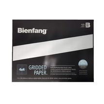 Bienfang Designer Grid Paper Pad, 4x4 Cross Section, 17 x 22 inches, 50 ... - $46.99