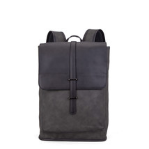 Backpack Men&#39;s Leather Travel Bag Schoolbag Casual Men&#39;s Bag Computer Backpack - £34.00 GBP