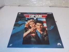 Top Gun LaserDisc LD Movie Extended Play Tom Cruise Kelly McGillis - $12.72