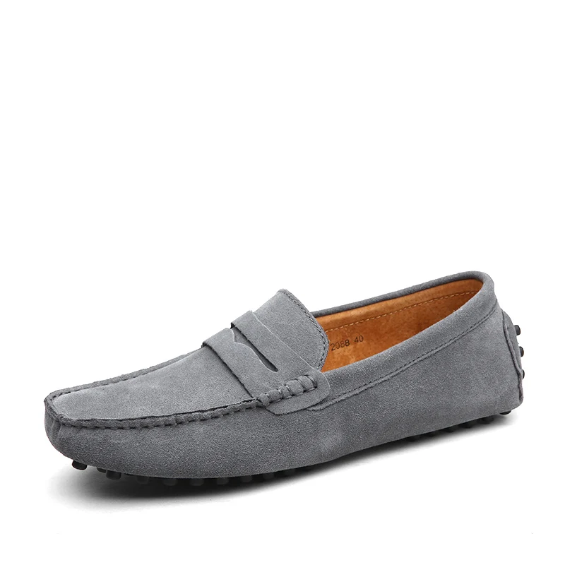 Brand Fashion Summer Style Soft Moccasins Men Loafers High Quality Genui... - $33.36