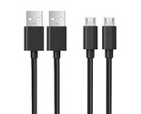 [2-Pack] Usb Micro Cable Charging Cord Compatible Samsung Galaxy Note, T... - $14.99
