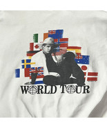 Vintage Garth Brooks 1993 World Tour Sweatshirt Faded White Womens Size XL - $542.62 MXN