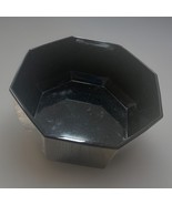   Vintage Arcoroc France Octime 7” Black Glass Bowl RARE!  - $29.70