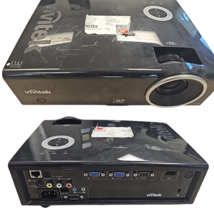 Vivitek D837 DLP Projector XGA Conference Room Black for Replacement READ - $55.80