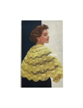 1950s Hairpin Lace Stole Cape in Two Lengths - Hairpin Lace pattern (PDF... - $3.75