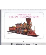 American  Steam Locomotives Calendar 1975  - €4,25 EUR