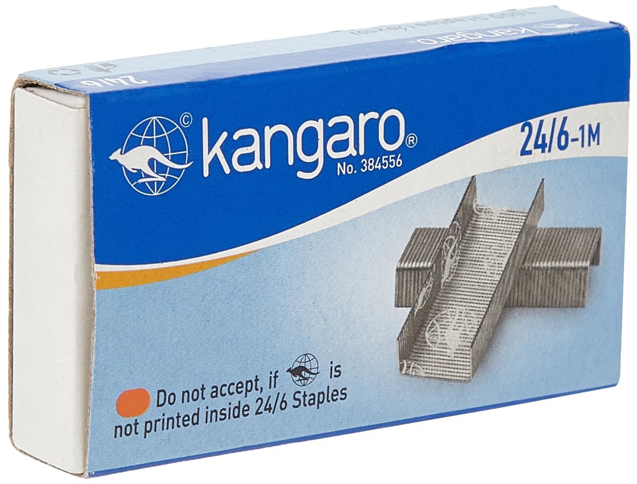 Kangaro KA24/61 M No. 24/6 Staples  Pack of 1000 - $6.99