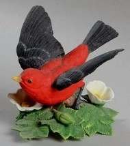 1992 SCARLET TANAGER~Lenox Garden Bird Collection~MIB~Collectible~Awesom... - $26.99