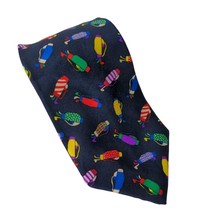 Vintage 1993 Alynn Neckwear Well Dressed Bags Golf Novelty Silk Necktie - $12.88