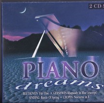 Piano Dreams 2 Cd Set: Beethoven Gershwin Sinding Chopin - £10.23 GBP