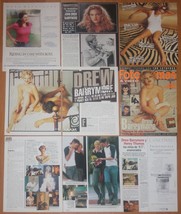 DREW BARRYMORE spain magazine clippings 1990s sexy photos actress ET - $18.49