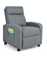 Ergonomic PU Leather Kids Recliner Lounge Sofa for 3-12 Age Group-Gray -... - $3,386.82 MXN