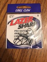 Eagle Claw L787G-8  PRO BAITER ANZUELO Live And Chunk Size 8-Brand New-S... - $304.08 MXN