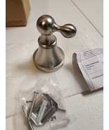 Signature Hardware 353547 Seattle Robe Hook - Brushed Nickel - $44.68 CAD